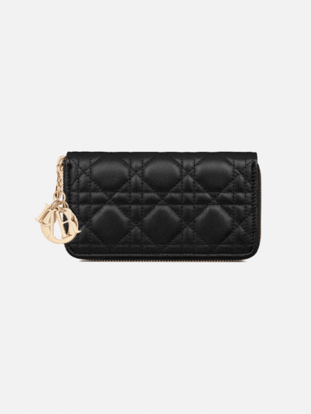 [디올] Lady Dior 미디엄 지퍼 지갑 S6024ONMJ