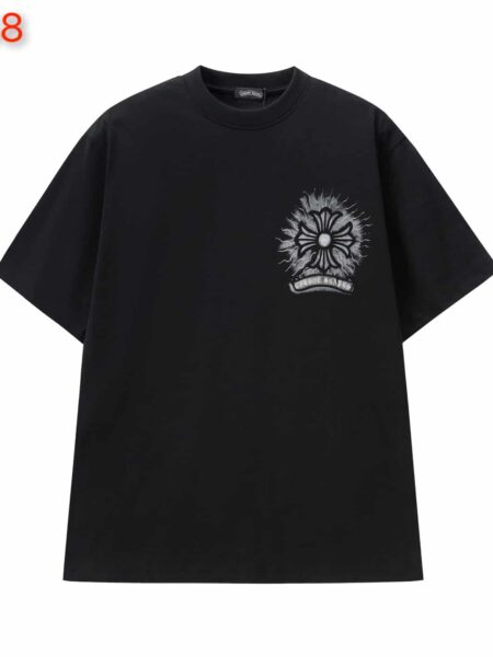 [크롬하츠] 플러스 크로스 반팔 티셔츠 (2 COLORS)