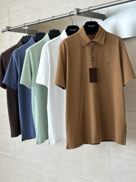 [로로피아나] 로고 폴로 셔츠 (5 COLORS)