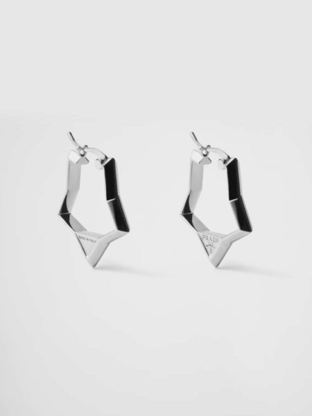 [프라다] 메탈 이어링 1IO206