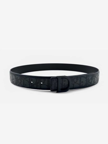 [디올] Dior 오블리크 자카드 벨트 35mm