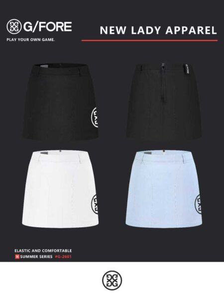 [지포어] 여성 골프 치마 G-2601 (3 COLOR)