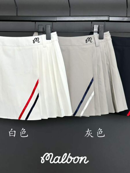 [말본] 여성 골프 치마 QZ26-08 (3 COLOR)