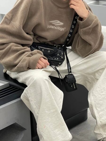 [발렌시아가] 르 카골 XS 플랩백 블랙 719082210