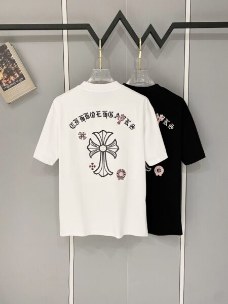 [크롬하츠] 크로스 티셔츠 (2 COLORS)