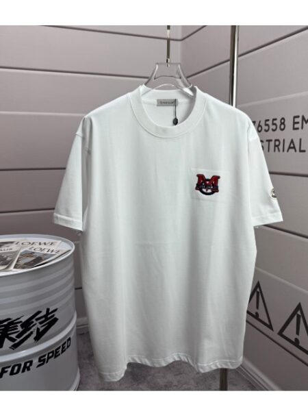 [몽클레어] M 로고 티셔츠 (2 COLORS)