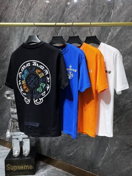 [크롬하츠] 매티보이 멀티 컬러 크로스 반팔 티셔츠(4 COLORS)