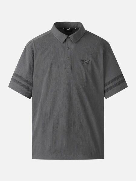 [PXG] 남성 뉴 텍스쳐 쿨링 카라 반팔 티셔츠 (3 COLOR)