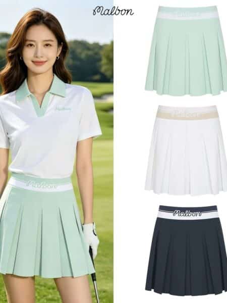 [말본골프] 26SS 여성 로고 밴딩 스커트 (3 COLOR)