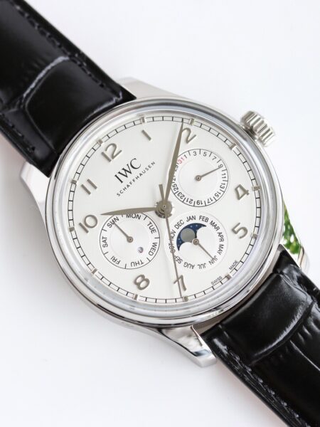 [IWC] 포르투기저 퍼페추얼 캘린더 IW344203 실버 (4 COLOR)