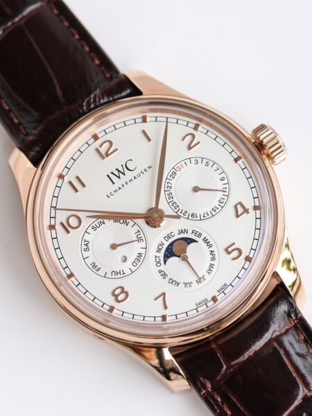[IWC] 포르투기저 퍼페추얼 캘린더 IW344203 골드 (3 COLOR)