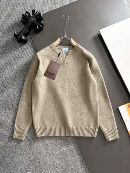 [버버리] 2026 F/W 미니 V넥 카라 니트 스웨터 (4 COLORS)