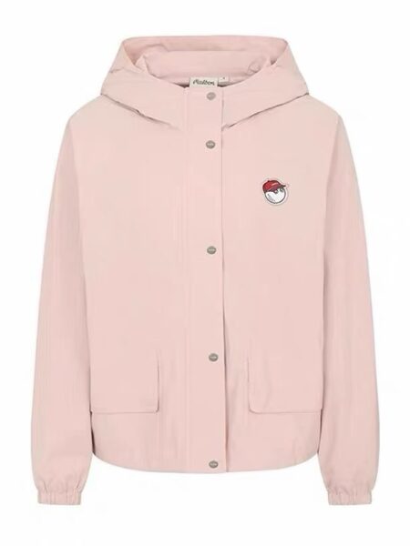 [말본] 프리미엄 버킷 마스코트 자수 경량 후드 바람막이 자켓 (3 COLORS)