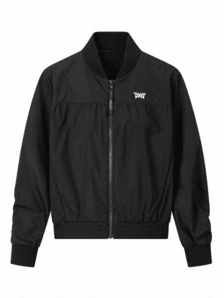 [PXG] 프리미엄 로고 자수 지퍼 블루종 바람막이 자켓 (2 COLORS)