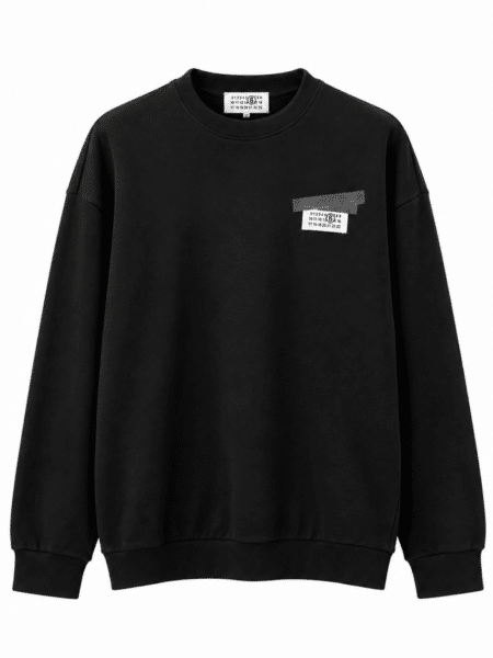 [메종 마르지엘라] 테이프 패치 헤비웨이트 맨투맨 (2 COLORS)