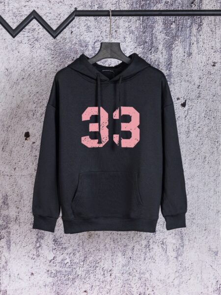 [크롬하츠] 33 빈티지 넘버 프린팅 후드티 (2 COLORS)