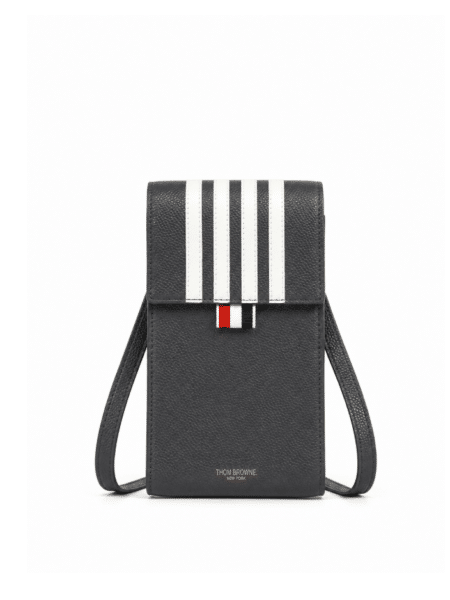 [톰브라운] 사선 스트라이프 폰 백 MAC115A (2 Colors)