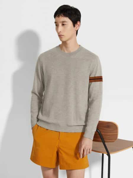 [제냐] 라운드넥 니트 (6 COLORS)