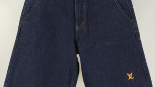 XXX고객님  [루이비통] 자수 로고 오버사이즈 데님 반바지 (사이트 주문)
